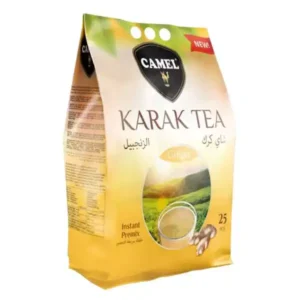 چای کرک کمل با طعم زنجبیل بسته  25 عددی