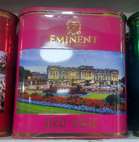 چای امیننت با طعم گل رز قرمز 400 گرمی قوطی فلزی (اصلی ) ا eminent red rose tea