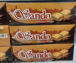 ویفر ساندو شکلاتی بسته 12عددی