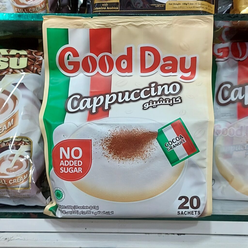 کاپوچینو گود دی رژیمی بسته 20 عددی